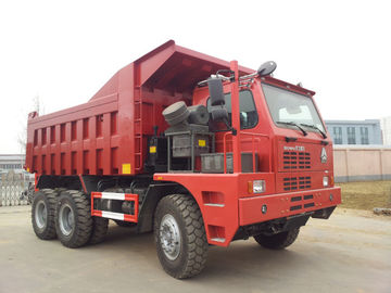 70 toneladas que minam o veículo com rodas do caminhão de caminhão basculante 10 do rei 6x4 com sistema de levantamento dianteiro