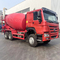 10 caminhão de mistura concreto 6x4 das rodas SINOTRUK HOWO vermelho